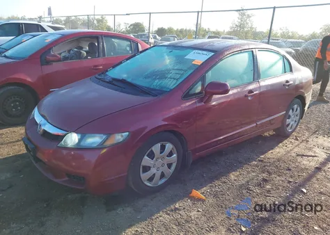 2010 Honda Civic Lx from USA, damaged, VIN 2HGFA1F51AH532159